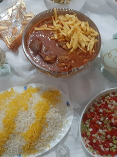 عکسی از دستور قیمه به سبک مادربزرگ