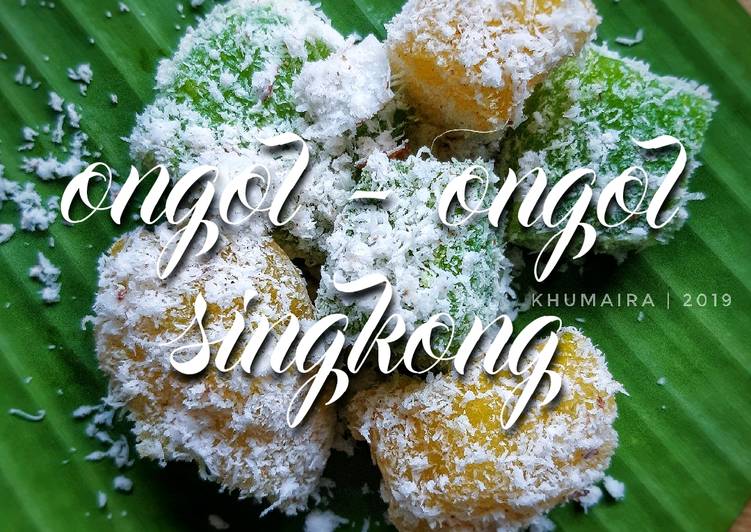 resep cara bikin Ongol - Ongol Singkong