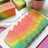 Rainbow Ogura Cake
