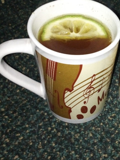 A picture of Black lemon tea.