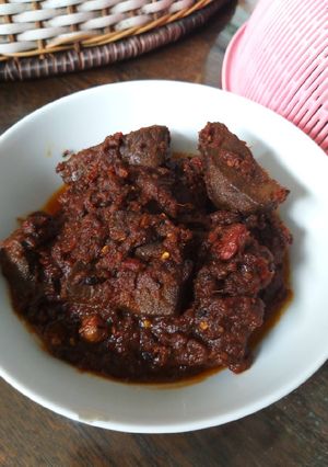 Foto resep Rendang Hati Kacang Merah