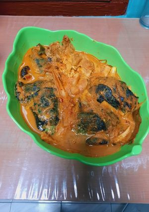 Foto resep Asam podeh kepala ikan mas