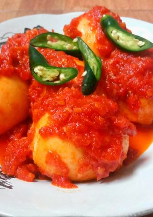 Foto resep Balado telur