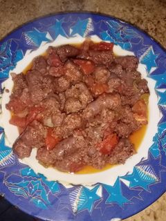 صورة لوصفة سجق بلدي
