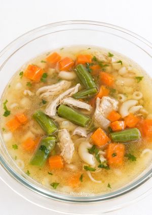 Foto resep Sop Ayam dengan Makaroni