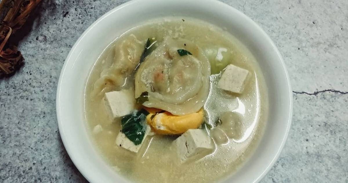 Resipi Sup Dumpling Tauhu Dan Telur Oleh Narimah Othman Cookpad