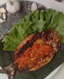 Bandeng Bakar Sambel Korek