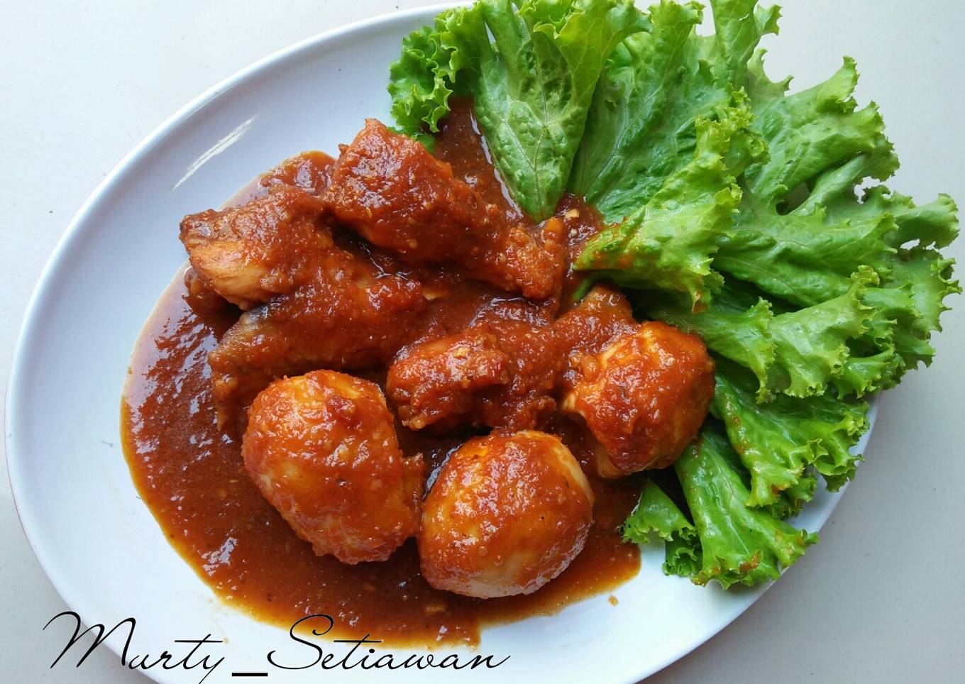Balado telur & ayam