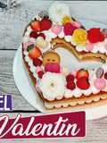 Tarta de San Valentín, tendencia 2018