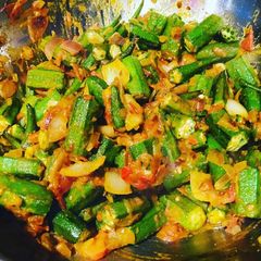 Pyaaz Waali Bhindi A picture of Pyaaz Waali Bhindi.