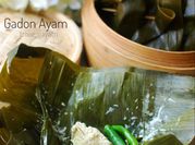 Gambar gadon ayam daun pisang