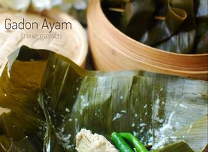 Foto resep Gadon Ayam/daging kukus santan (postingrame2_masakanbersantan)
