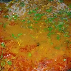 A picture of Masala daal (sabut moong).