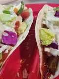 Fish tacos with awesome sauce