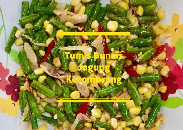 Tumis Buncis Jagung Kecombrang
