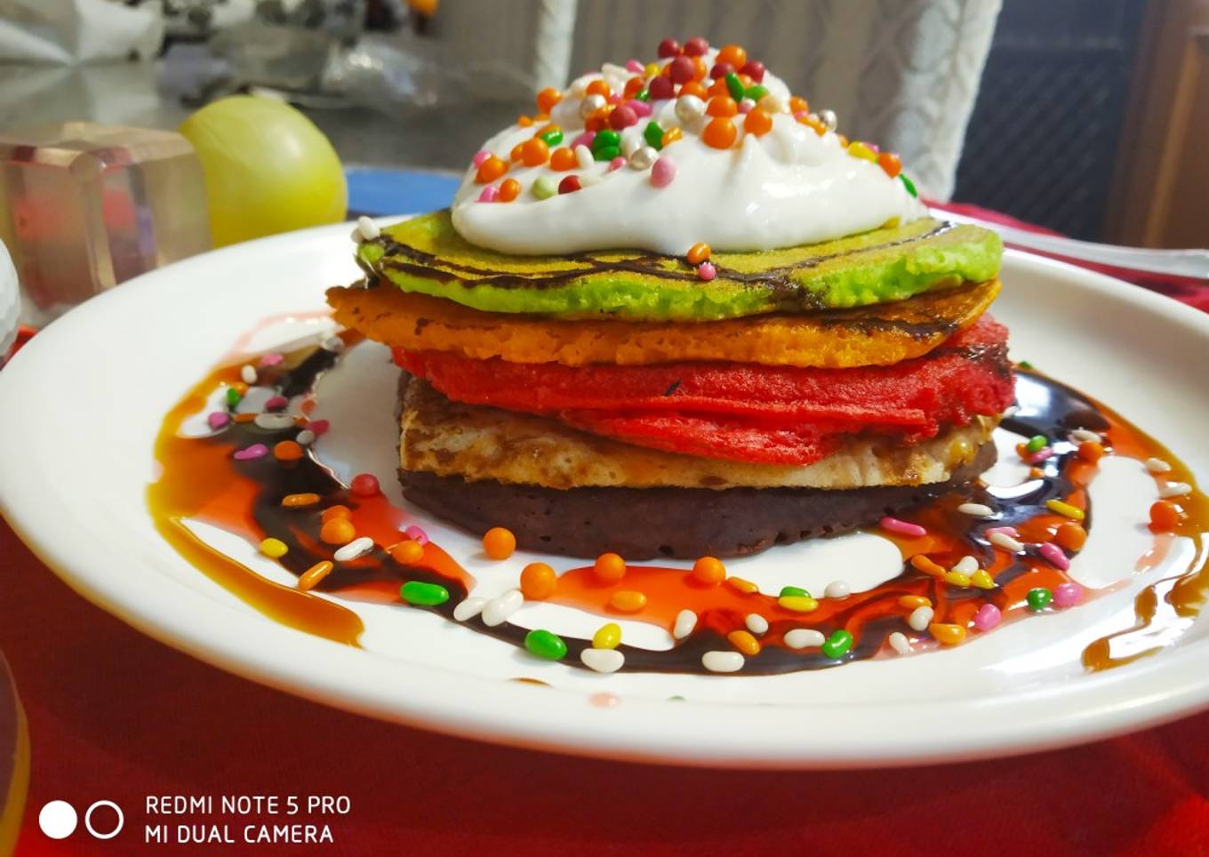 Rainbow Pancake