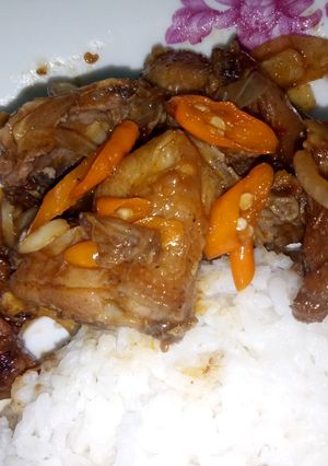 Foto resep Ayam goreng asam pedas