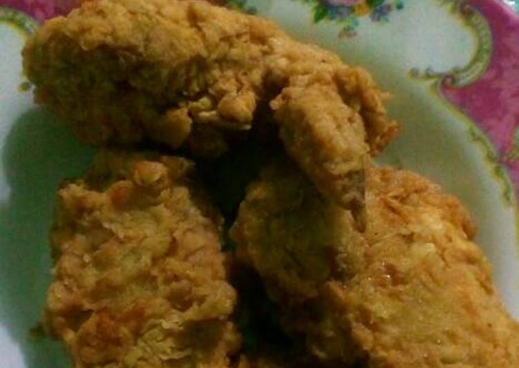 Resep Ayam Goreng Ala Kaepsi KFC kW 2017 😆 Anti Gagal