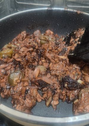 A picture of Tuna Sisig.