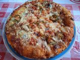 Pizza muy mexicana al estilo Carmen