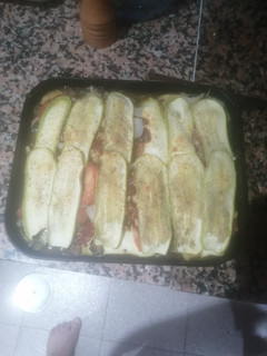 Una foto de Lasaña vegetariana sin pasta y gluten free