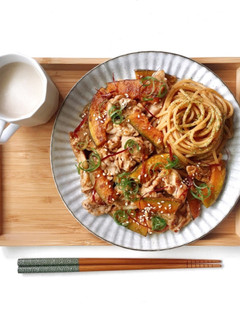 和風義大利麵 的食譜成品照片