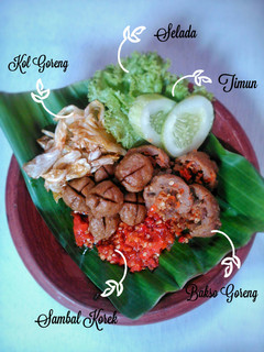 Foto resep Bakso Goreng Penyet Sambal Korek