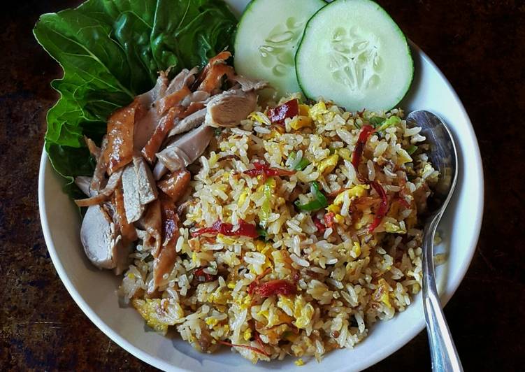 Recipe of Appetizing Dried Shrimp/Anchovy Fried Rice