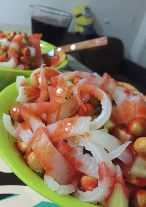 A picture of Tostilocos.