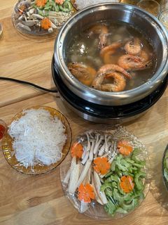 Hình của món Lẩu Khổ Qua Cá Thác Lác.