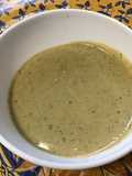 Sauce moutarde, ail et truffe noire