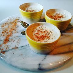 A picture of Greek Rice Pudding (Rizogalo).