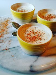 A picture of Greek Rice Pudding (Rizogalo).