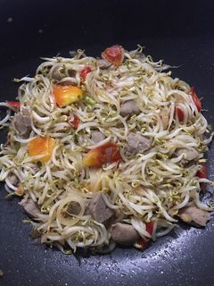 Foto resep Tumis Tauge Bakso Sapi