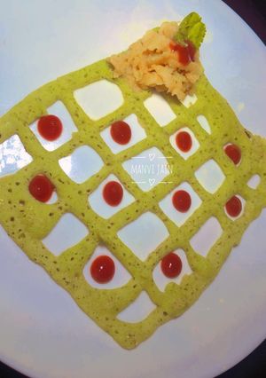 A picture of Hariyali Window Dosa.
