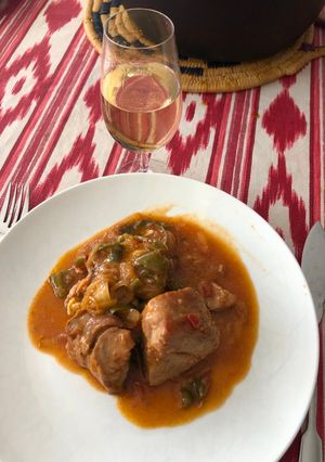 Una foto de Atún a la roteña