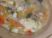 Una foto de arroz sobrante