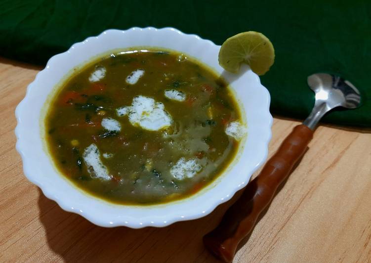 Recipe of Super Quick Homemade Spinach Soup