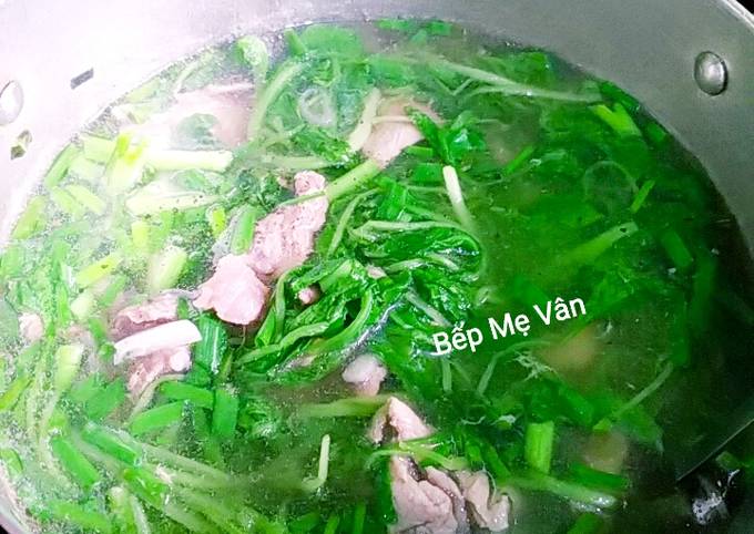 4. Giá trị dinh dưỡng của canh cải xanh thịt bò