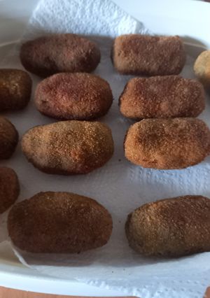 Una foto de 257. Croquetas de morcilla