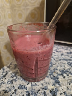 Una foto de Batido de Frutos Rojos