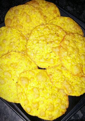 A picture of #Ramadan.. Masala crispy puri.