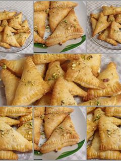 صورة لوصفة وربات البف باستري🥟😋