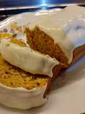 Plumcake alla Zucca con Frosting al Formaggio