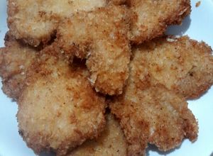 Hình của món Thăn heo chiên xù.