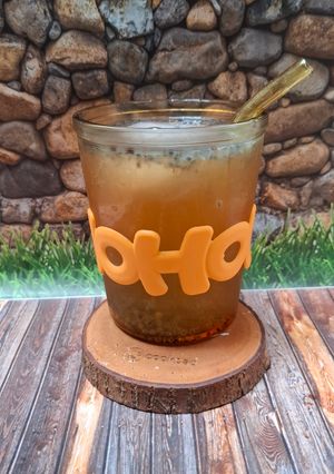 Foto resep Es Jeruk Selasih
