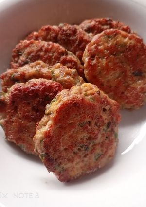 Foto resep H359. Perkedel Daging Kabocha (18 month+)