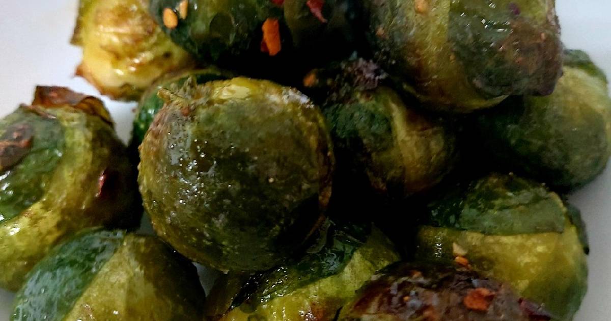 My Airfry Chilli, Salt & Pepper Seasoned Sprouts 😍🤩 Recipe by Maureen 😀