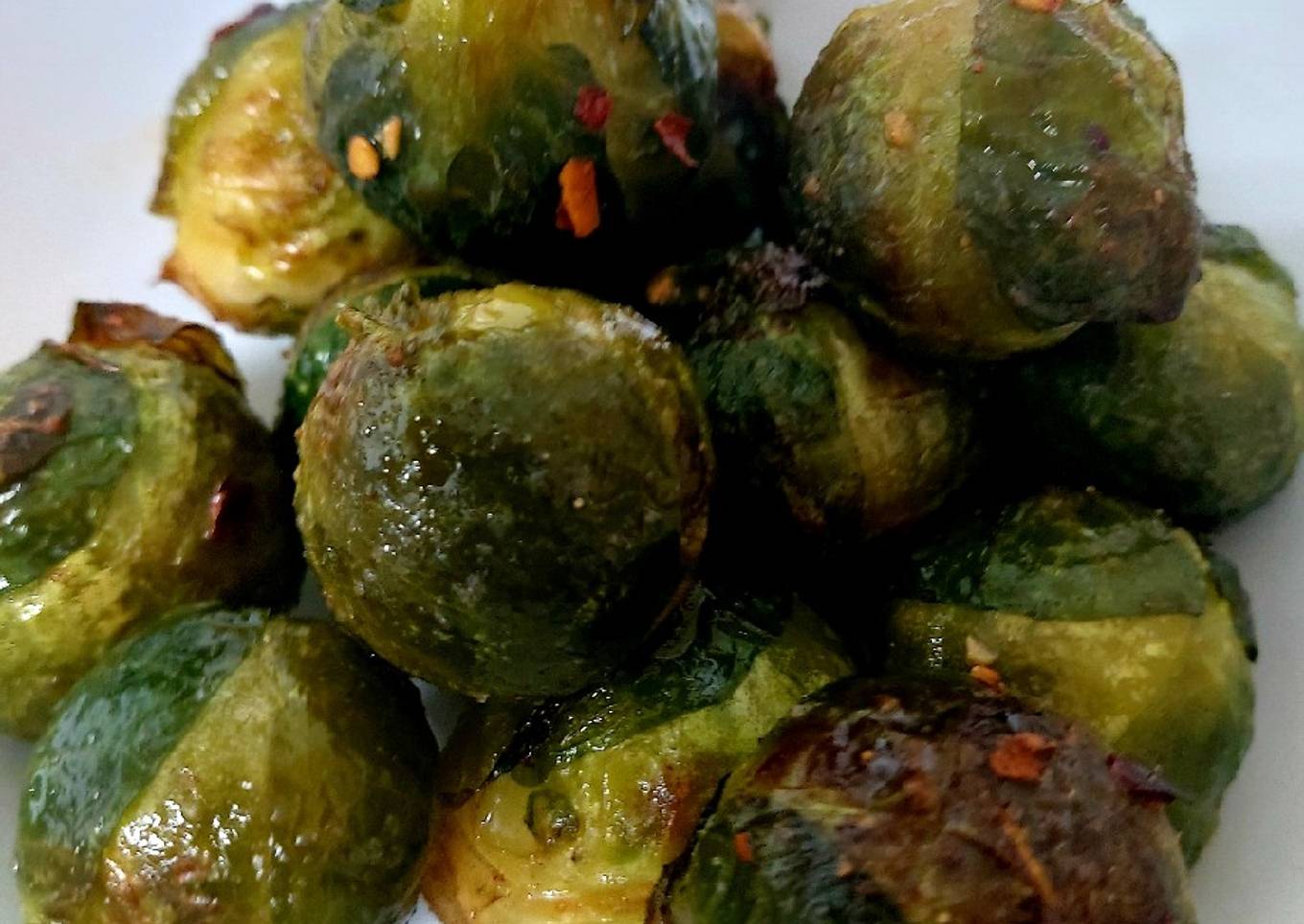 My Airfree Peppers and Pepper Sprigs Seasoned with Salt and Pepper 😍🤩