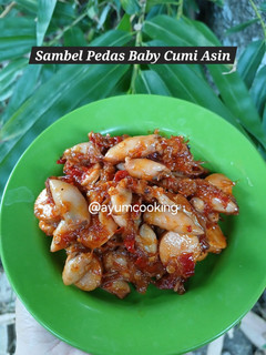 Foto resep Sambal Pedas Baby Cumi Asin